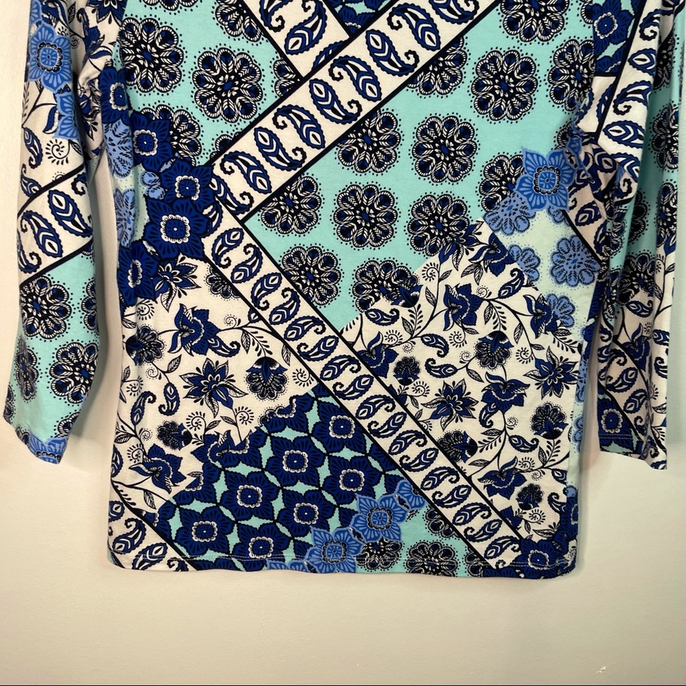 Multicolored Talbots Top - image 3